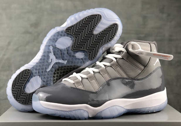 Women Jordan Shoes 11 XI SuperA Cool Grey